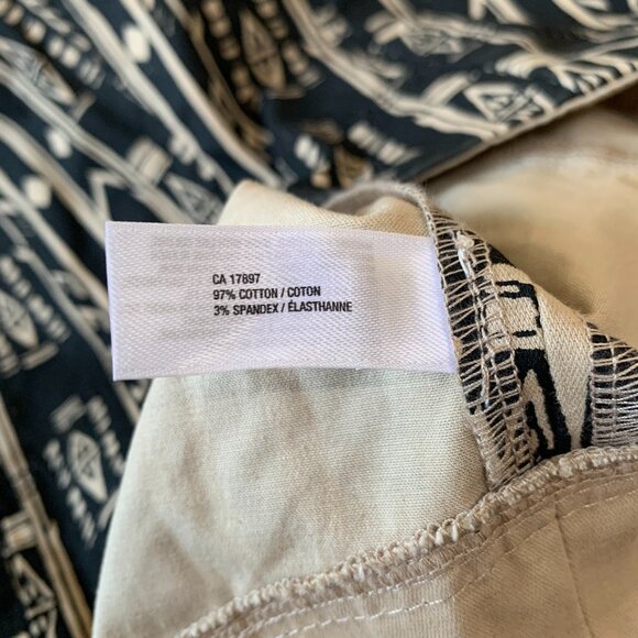 Gap Vena Cava Khaki Sleeveless Haleter Mini Dress Tan Black Beige Bohemian Boho - Picture 12 of 16